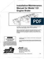 Installation Manual Model122
