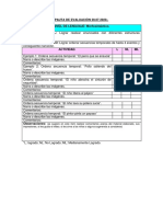 Pauta de Evaluacion Secuencias Temporales