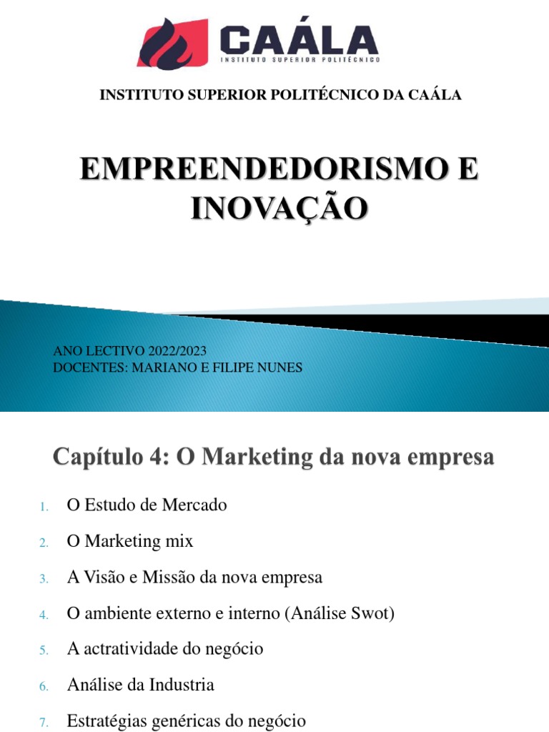 Marketing e Estudo de Mercado para PME | PDF | Segmentação de mercado ...