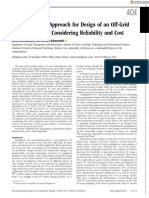 Env Prog and Sustain Energy - 2018 - Movahediyan - A Multiobjective Approach For Design of An Off Grid PV Diesel System