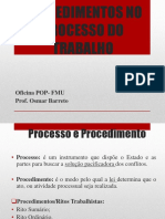 POP - Procedimentos No Processo Do Trabalho