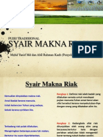 Syair Makna Riak