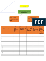 Lista de Cotejos