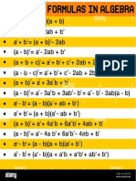 Formulas para Algebra