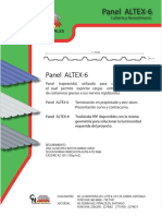 Panel Altex 6