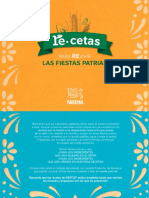 Recetario Fiestas Patrias