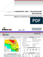 Proyecto de Explotación Jujo - Tecominoacán Geociencias: Mapas de Localización Pozos Del Campo Jacinto
