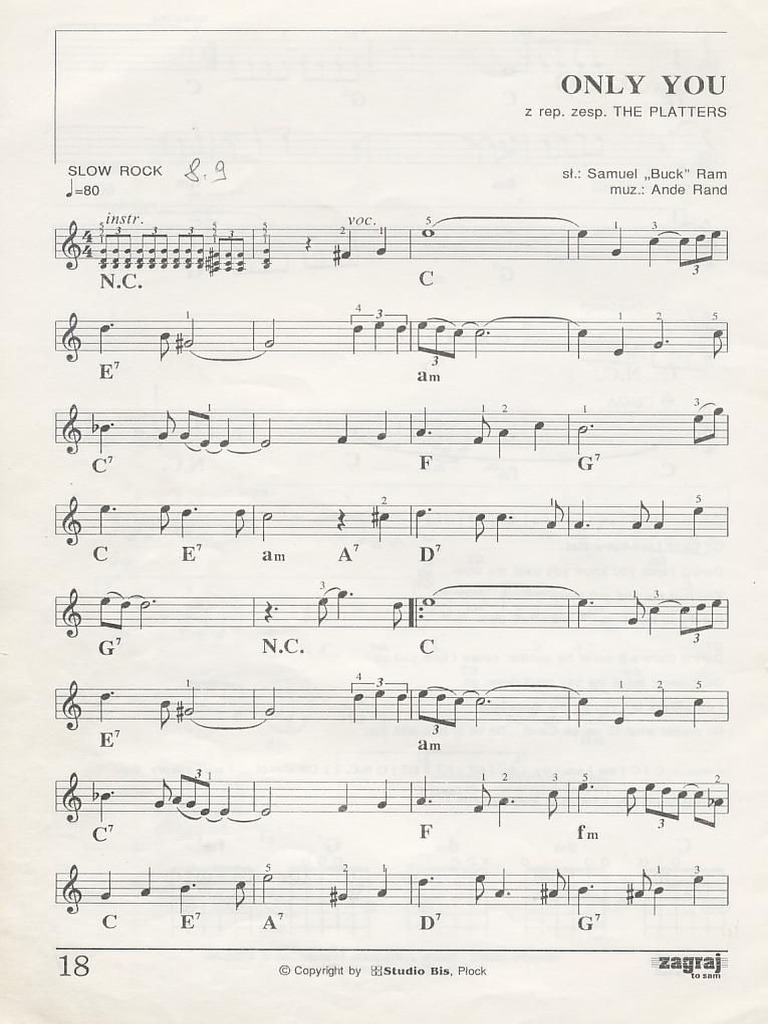 The PlattersOnly YouSheetMusicGiant PDF