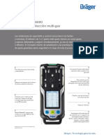 Dräger X-Am 8000 Equipos de Detección Multi-Gas: Bluetooth® Es Una Marca Comercial Registrada de Bluetooth SIG, Inc