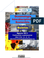 01.09.2011 Boletín Oceanología Interdisciplinaria Sostenible