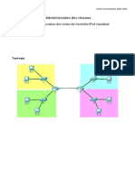 Administration Des Réseaux: Tp3: Configuration Des Listes de Contrôle Ipv4 Standard