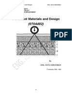Pavement Materials and Design Report by Eng. Ra'id Arrhaibeh