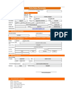 Ficha Datos Personales: Forma de Pago