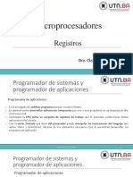 Microprocesadores: Registros