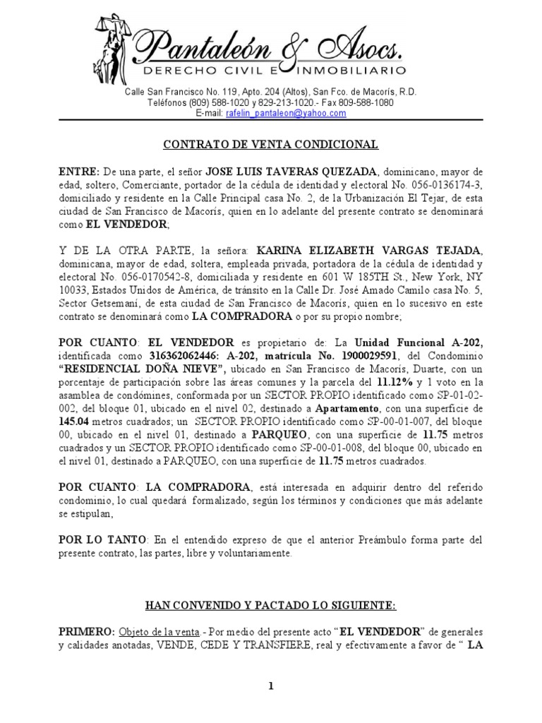 Condicional-Jose Luis Taveras Quezada-Karina Elizabeth Vargas Tejada ...