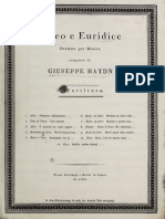 Orfeo Euridice: Haydn