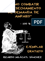 Desechamiento Demanda Amparo Práctica