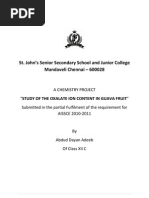 Download Study of Oxalate Ion Content in Guava Fruit by Abdud Dayan Adeeb SN63992062 doc pdf
