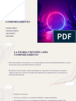 La Teoria Cientifica Del Comportamiento: Sacned Arrieta Steevens Fonseca Luis Eversley Julio Mejia