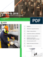 NFPA 70E 2018: Estándar de Seguridad Eléctrica en El Lugar de Trabajo