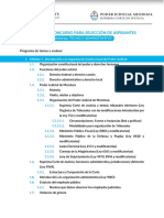 Programa para Aspirantes Ingreso Poder Judicial de Mendoza