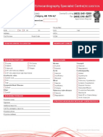 Echocardiogram Requisition