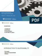Gestión de Proyectos Sostenibles: Electiva Interdisciplinar M.Ed. María José Ahumada Session II - February 27th, 2022