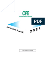 CFE Informe Anual 2021