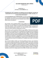 Decreto Prohibicion Arrastre de Pesca