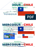 TLC Chile-Mercosur (Argentina, Brasil, Paraguay y Uruguay)