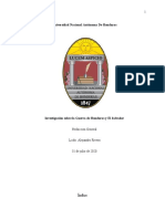 Informe Guerra Honduras y El Salvador