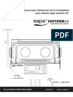 Manual para Instalación de La Incubadora para Infante Saps Isoterm 2K