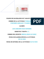 Problemario 2 Funciones Lineales y Cuadráticas Luis Armando Chan Ceferino