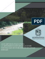Guía Metodológica para La Implementación de Soluciones Individuales de Saneamiento en Zonas Rurales