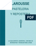 Pastelería y Repostería, Larousse