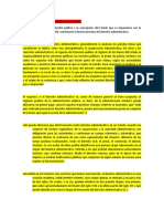 Síntesis Del Derecho Administrativo en Colombia