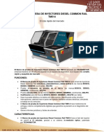 TM514 Banco de Prueba de Inyectores Diesel Common Rail