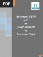 Advanced OSPF Lab1