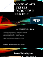 Introdução Aos Testes Psicológicos E Seus Usos