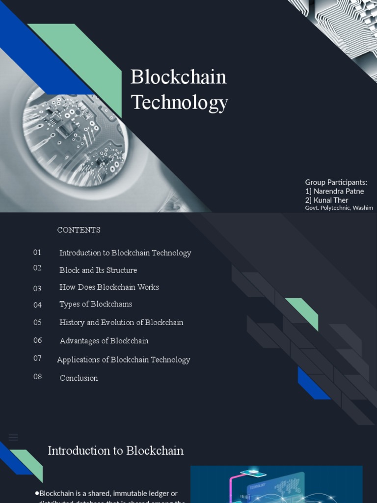 Blockchain Technology | PDF | Cryptocurrency | Information Technology  Management