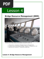 Bridge Resource Management Overview | PDF | Navigation | Water Transport