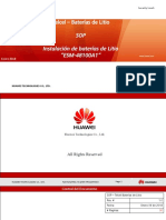 SOP Instalación de Baterías de Litio "ESM-48100A1 "