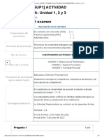 SUPLE PROCE GENERAL I Actividad Suplementaria - Unidad 1, 2 y 3 DERECHO PROCESAL 1...