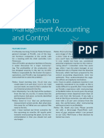 Introduction To Management Accounting and Control: Chapter 1