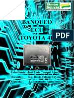 Banqueo ECU Toyota 4E