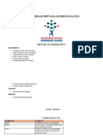 Proyecto formativo para la implementación de productos agrícolas