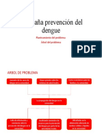 Prevención del dengue: Árbol de problemas