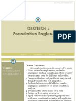 Geotech 2 Foundation Engineering