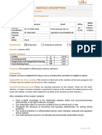 Module Description - BWET - SS2023