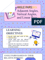 Lesson 2 - Adjacent Angles, Vertical Angels, and Linear Pairs